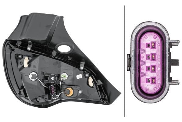 Luz traseira HELLA ref. 2SD 354 812-021