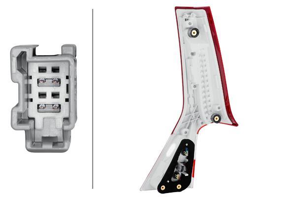 Luz traseira HELLA ref. 2TZ 011 528-031