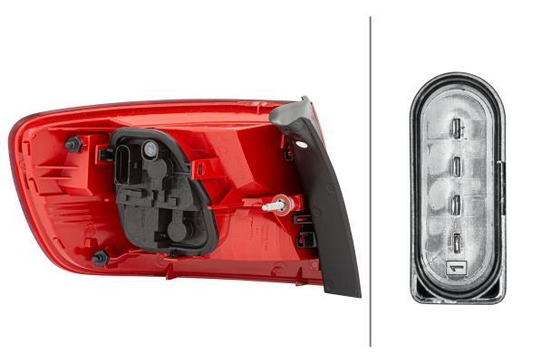 Luz traseira HELLA ref. 2VA 354 542-021
