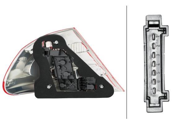Luz traseira HELLA ref. 2VP 008 326-061