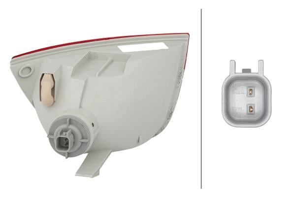 Feu de recul HELLA ref. 2ZR 354 063-021