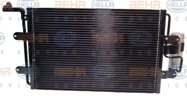 Condenseur, climatisation (Radiateur de climatisation) HELLA 8FC 351 036-381