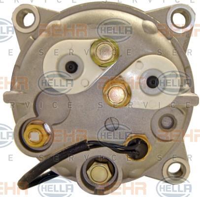 Compresseur, climatisation HELLA 8FK 351 109-561