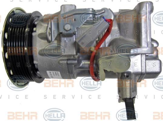 Compresor, aire acondicionado HELLA ref. 8FK 351 125-241