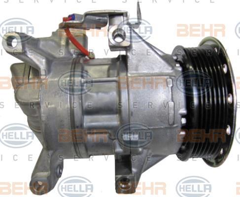 Compresor, aire acondicionado HELLA ref. 8FK 351 125-241