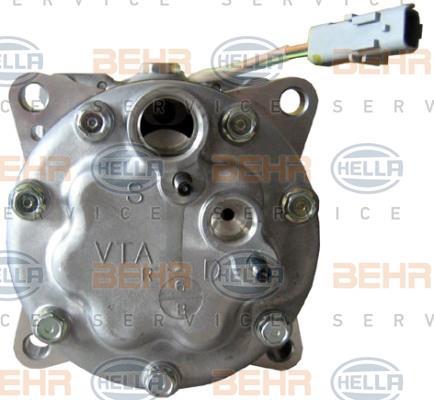 Compresseur, climatisation HELLA 8FK 351 127-491