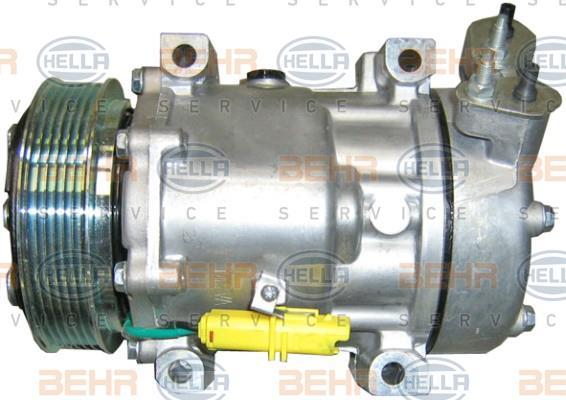 Compresseur, climatisation HELLA 8FK 351 128-551