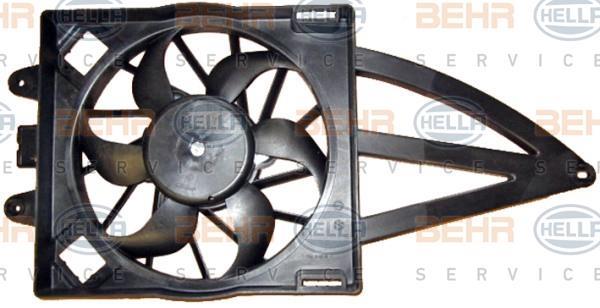 Ventilateur de refroidissement du moteur (Motoventilateur) HELLA ref. 8EW 351 149-011