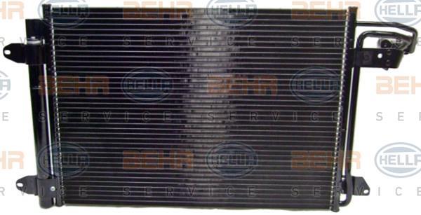 Condenseur, climatisation (Radiateur de climatisation) HELLA 8FC 351 301-041