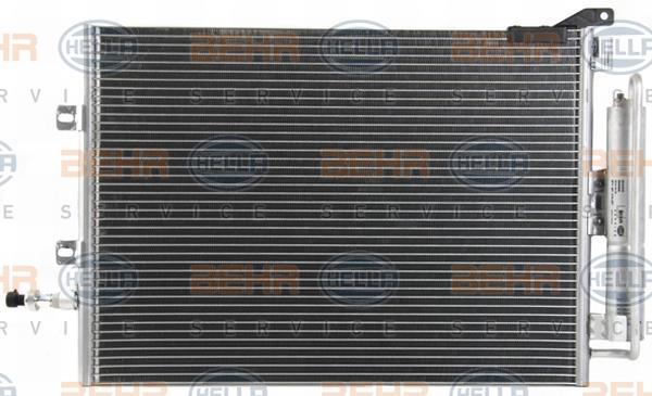 Condenseur, climatisation (Radiateur de climatisation) HELLA ref. 8FC 351 319-251