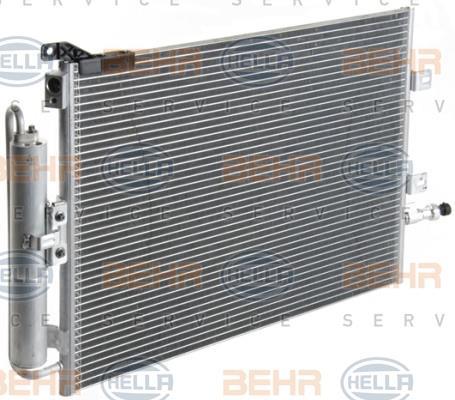 Condenseur, climatisation (Radiateur de climatisation) HELLA ref. 8FC 351 319-251