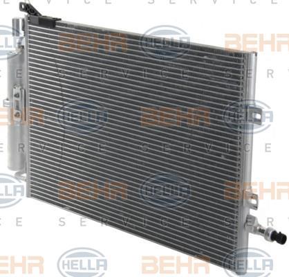 Condenseur, climatisation (Radiateur de climatisation) HELLA ref. 8FC 351 319-251
