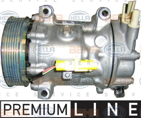Compresor, aire acondicionado HELLA ref. 8FK 351 334-171