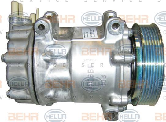 Compresor, aire acondicionado HELLA ref. 8FK 351 334-171