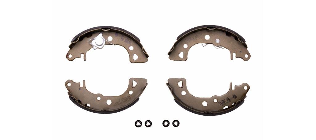 Jeu de 4 mâchoires de frein (Garniture de frein à tambour) HELLA ref. 8DB 355 001-001