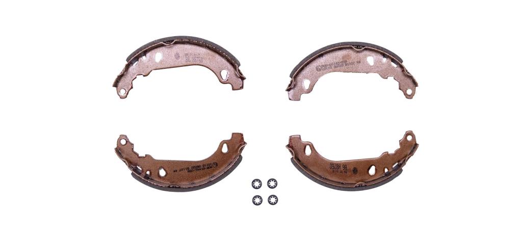Jeu de 4 mâchoires de frein (Garniture de frein à tambour) HELLA ref. 8DB 355 001-351