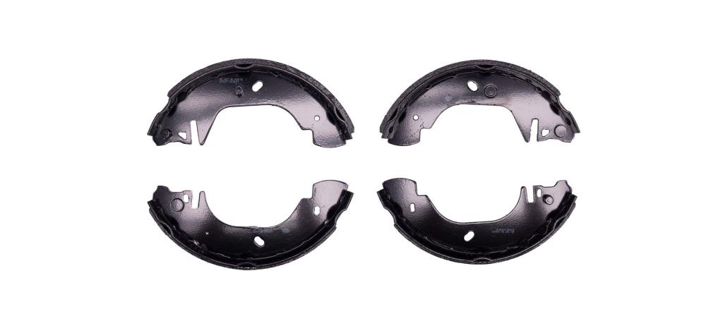 Jeu de 4 mâchoires de frein (Garniture de frein à tambour) HELLA ref. 8DB 355 001-611