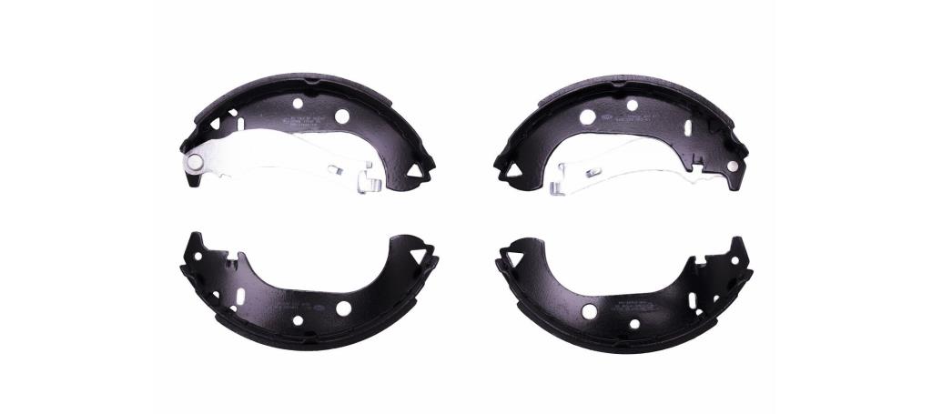 Jeu de 4 mâchoires de frein (Garniture de frein à tambour) HELLA ref. 8DB 355 002-611