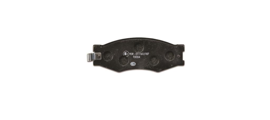 Jeu de 4 plaquettes de frein HELLA ref. 8DB 355 005-621