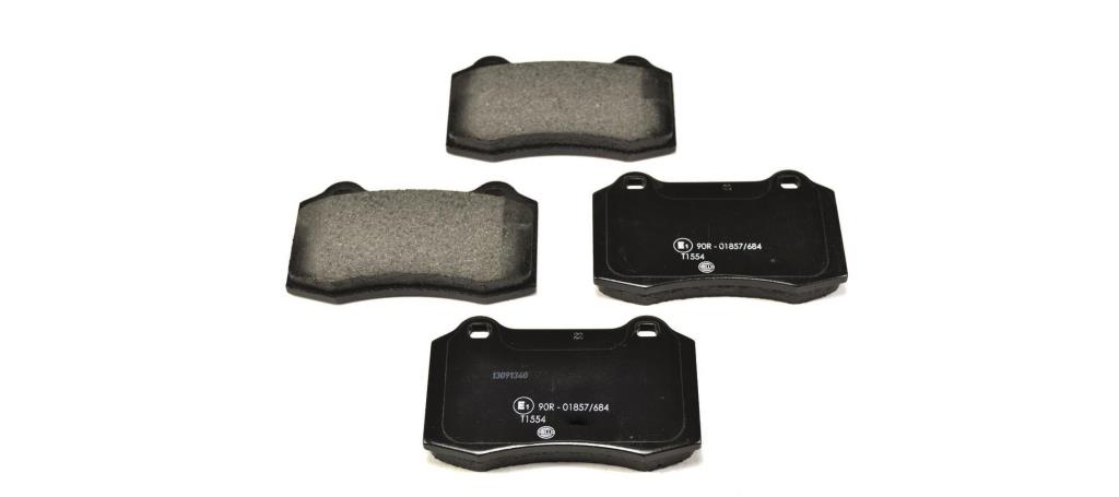 Jeu de 4 plaquettes de frein HELLA ref. 8DB 355 006-591