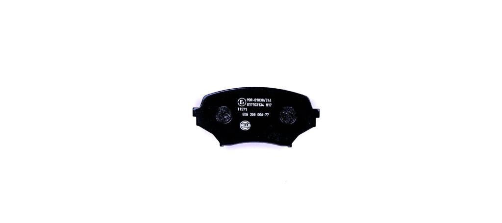 Jeu de 4 plaquettes de frein HELLA ref. 8DB 355 006-771
