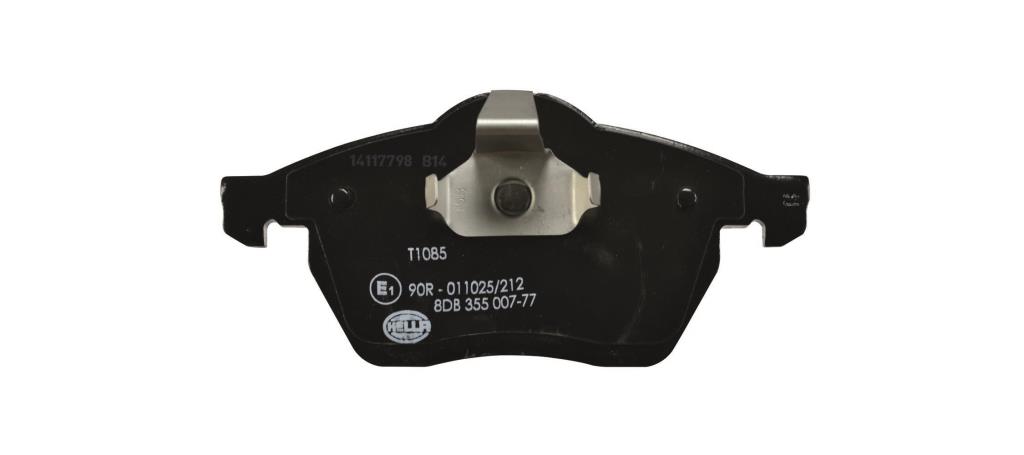Jeu de 4 plaquettes de frein HELLA ref. 8DB 355 007-771
