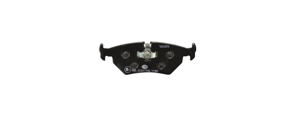 Jeu de 4 plaquettes de frein HELLA ref. 8DB 355 007-801