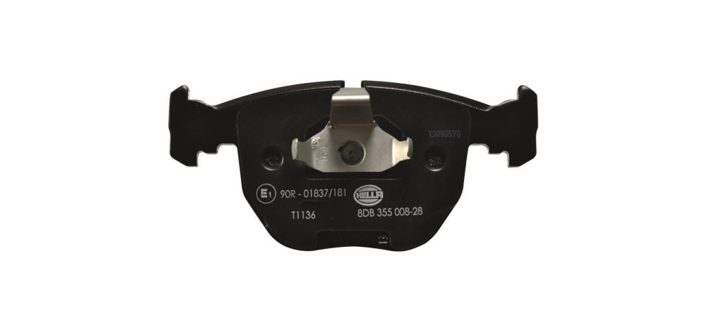 Jeu de 4 plaquettes de frein HELLA ref. 8DB 355 008-281