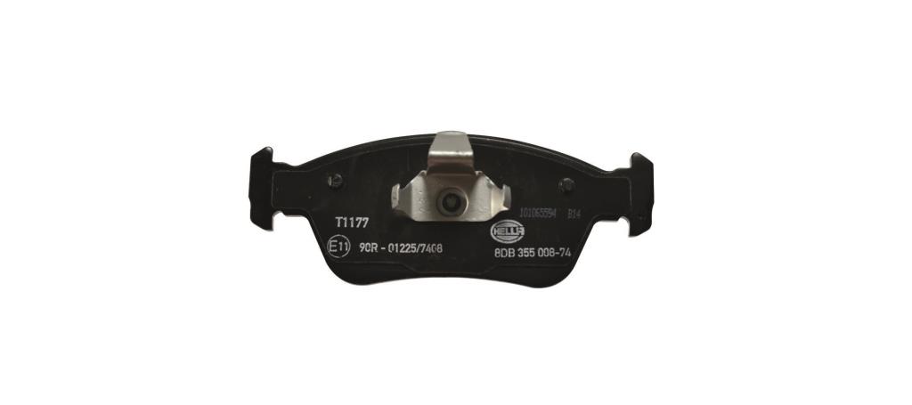Jeu de 4 plaquettes de frein HELLA ref. 8DB 355 008-741