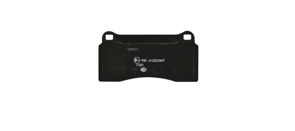 Jogo de 4 pastilhas de travão HELLA ref. 8DB 355 008-981