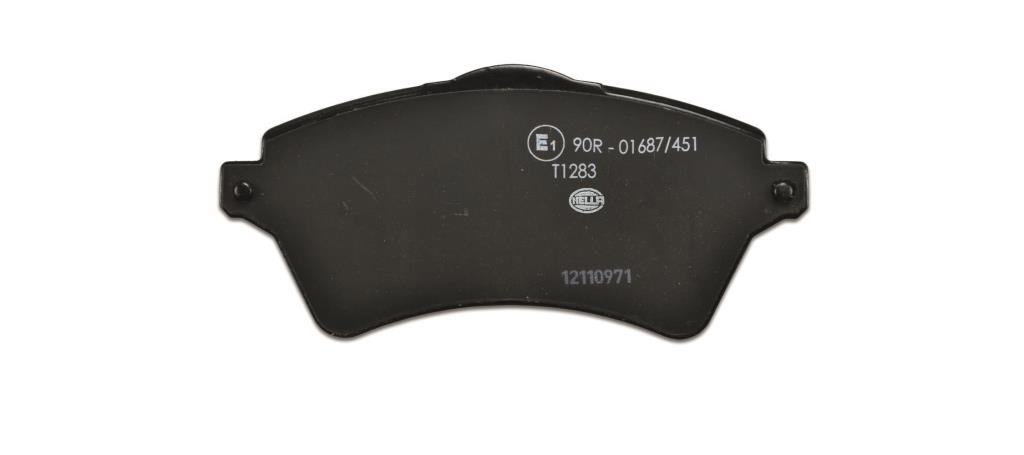 Jeu de 4 plaquettes de frein HELLA ref. 8DB 355 009-761
