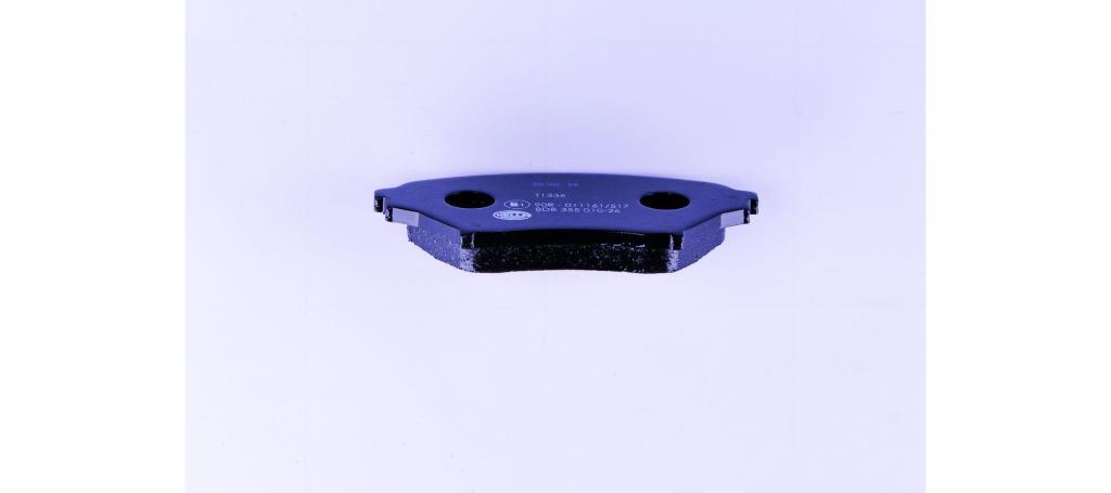 Jeu de 4 plaquettes de frein HELLA ref. 8DB 355 010-261