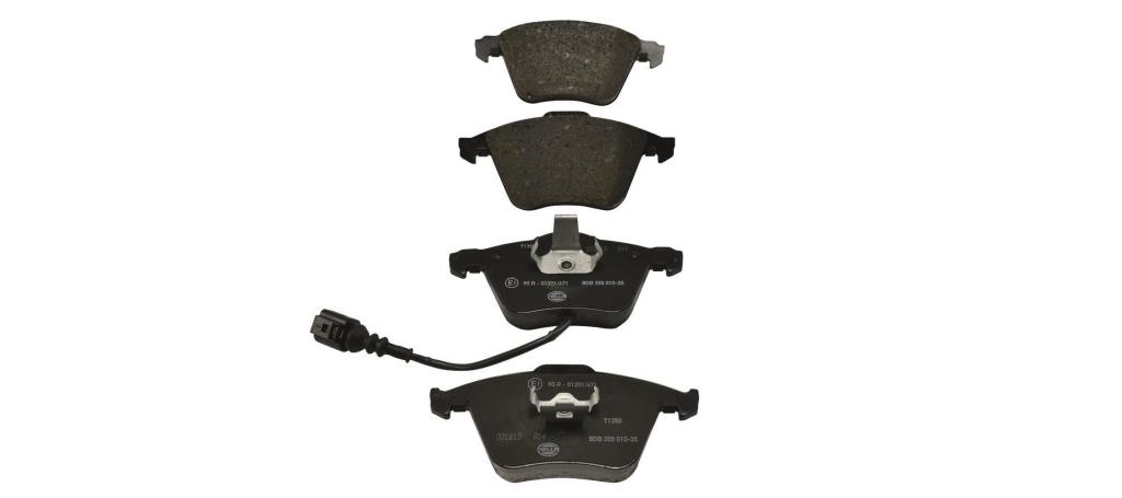 Jeu de 4 plaquettes de frein HELLA ref. 8DB 355 010-351