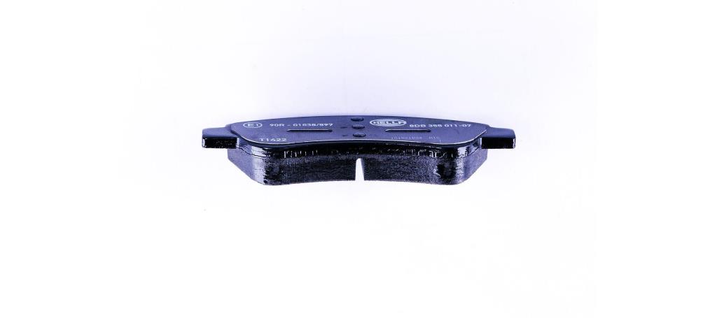 Jeu de 4 plaquettes de frein HELLA ref. 8DB 355 011-071