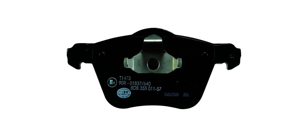 Jeu de 4 plaquettes de frein HELLA ref. 8DB 355 011-571