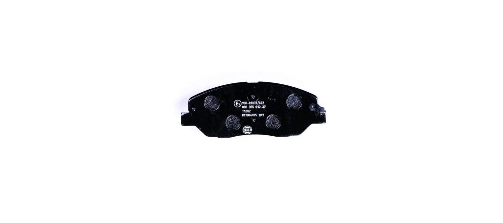 Jeu de 4 plaquettes de frein HELLA ref. 8DB 355 012-371