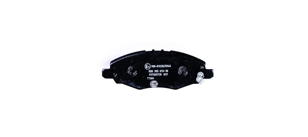 Jeu de 4 plaquettes de frein HELLA ref. 8DB 355 013-181