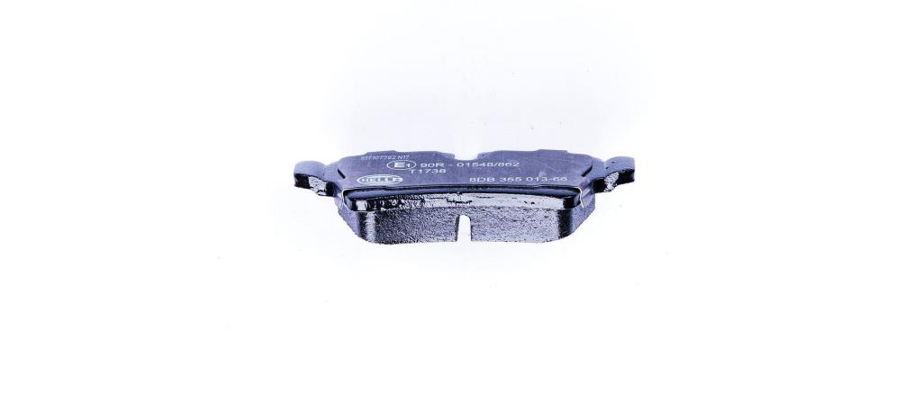 Jeu de 4 plaquettes de frein HELLA ref. 8DB 355 013-661