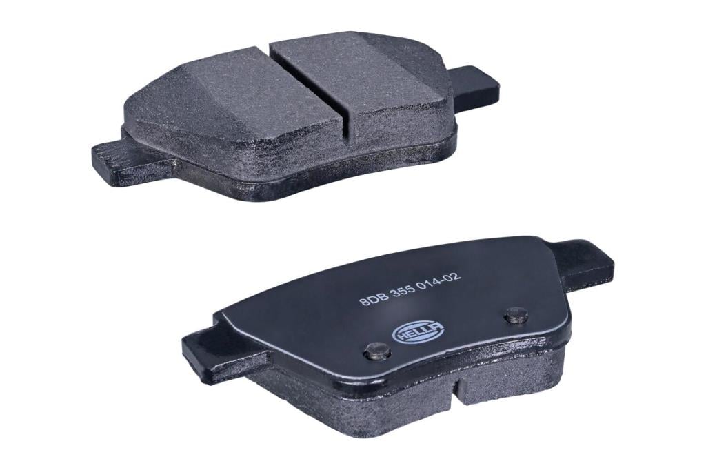 Jeu de 4 plaquettes de frein HELLA ref. 8DB 355 014-021