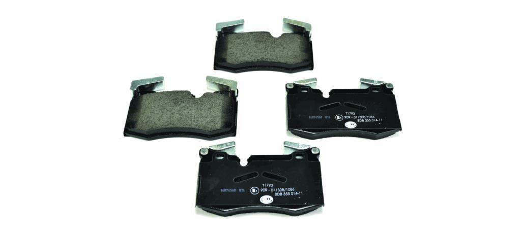 Jeu de 4 plaquettes de frein HELLA ref. 8DB 355 014-111