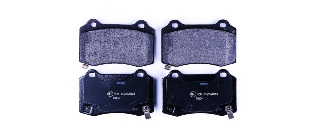 Jeu de 4 plaquettes de frein HELLA ref. 8DB 355 014-211