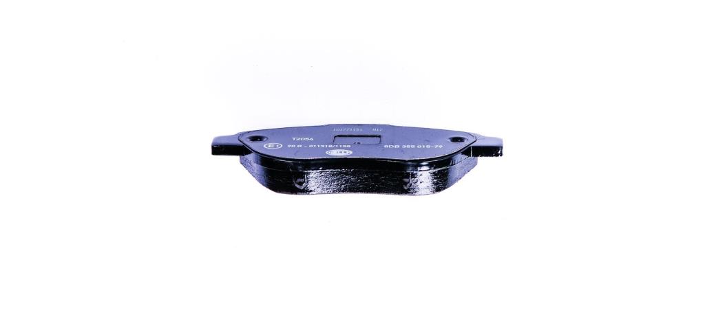 Jeu de 4 plaquettes de frein HELLA ref. 8DB 355 015-791