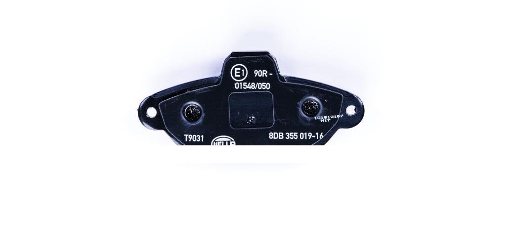 Jeu de 4 plaquettes de frein HELLA ref. 8DB 355 019-161