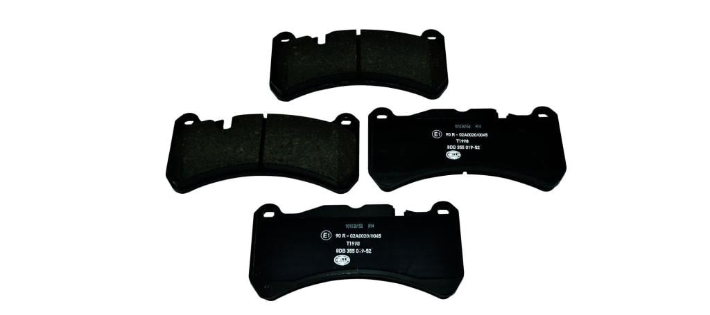 Jeu de 4 plaquettes de frein HELLA ref. 8DB 355 019-521