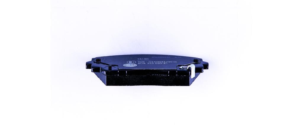 Jeu de 4 plaquettes de frein HELLA ref. 8DB 355 020-611