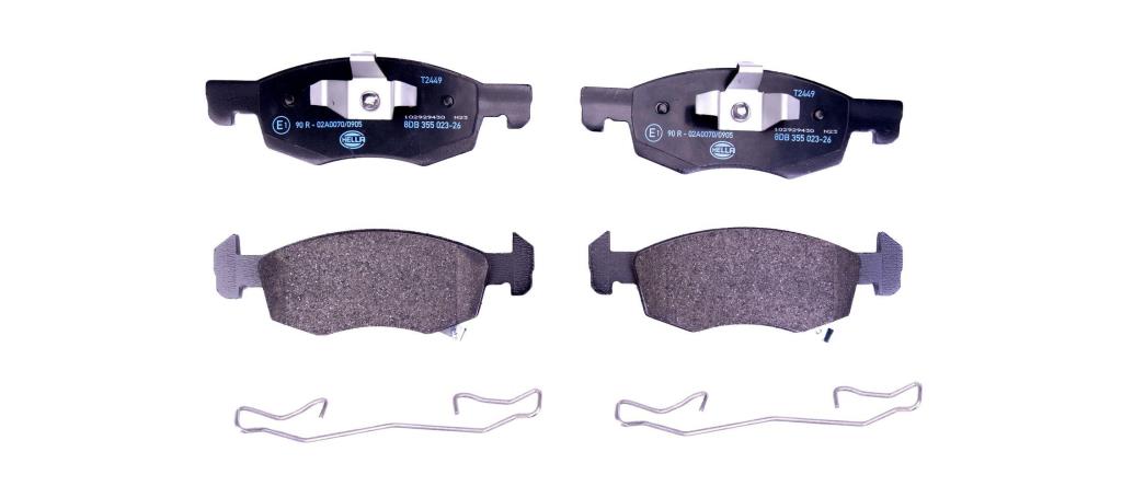 Jogo de 4 pastilhas de travão HELLA ref. 8DB 355 023-261
