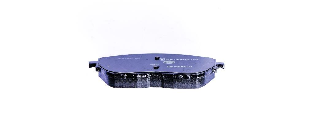 Jeu de 4 plaquettes de frein HELLA ref. 8DB 355 024-731