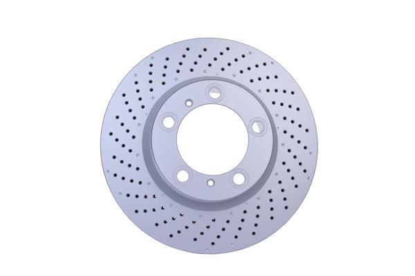 Disque de frein avant gauche HELLA ref. 8DD 355 125-021