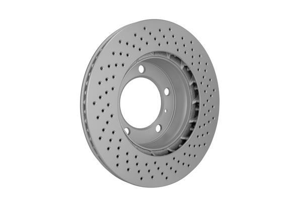 Disques de frein HELLA ref. 8DD 355 126-891