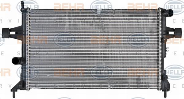 Radiateur moteur (Radiateur de refroidissement) HELLA ref. 8MK 376 710-311